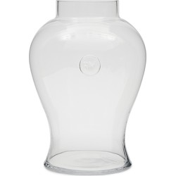 Riviera Maison Glazen Vaas - RM Aphrodite Vase - Transparant 