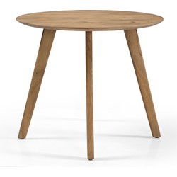 Eettafel Rond - Naturel Mangohout - 90x90x76cm - Oslo