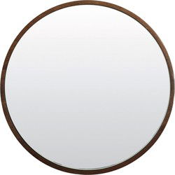 Light&living Spiegel Ø41 cm MAMALI mango hout bruin