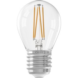 LED volglas Filament Kogellamp 220-240V 4.5W 470lm E27 P45, Helder 2700K Dimbaar
