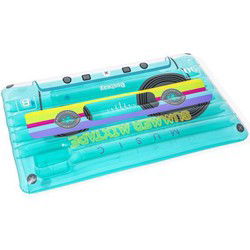 Opblaasbaar zwembadmatras - BESTWAY - Retro Beats - 1 volwassene, 90kg - Groen