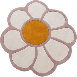 THUMBELINA - Vloerkleed - Meerkleurig - ⌀ 120 cm - Wol
