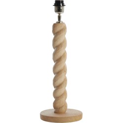 Light & Living - tafellamp - Nanno - naturel - hout - losse armatuur - E27 - 8314882