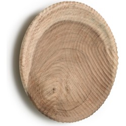 Kave Home - Melya wandpaneel massief houten mungur Ø 48 cm