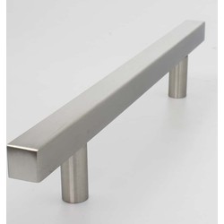 Deurgreep Krystle - staal - 128 mm - Modern - Handgreep - Kastgreep - Ladegreep