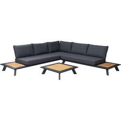 Parga Loungeset - Antraciet Trestino