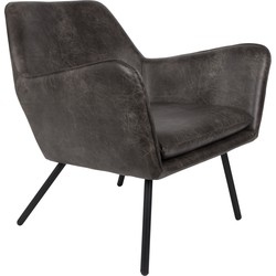 ANLI STYLE Lounge Chair Bon Dark Grey