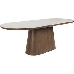 Eetkamerstoel Stof Donkergrijs - Zithoogte 47cm - Stoel Harbo