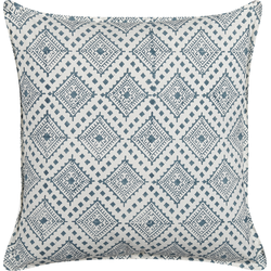 CORDATA  - Sierkussen - Donkerblauw - 45 x 45 cm - Katoen
