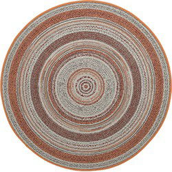 Garden Impressions Buitenkleed Stripes koper Ø160 cm