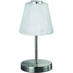 Moderne Tafellamp  Emmy - Metaal - Grijs
