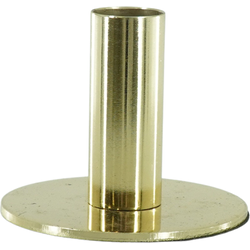 Candleholder - Basic - Metal - Gold - 8x8x6,5cm