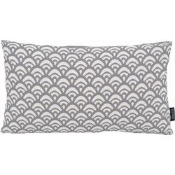 Sierkussen Waves Grey Long | 30 x 50 cm | Katoen/Polyester
