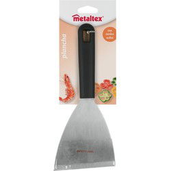 Metaltex Plancha Barbecue Spatel 23.8x10 cm Zwart/RVS