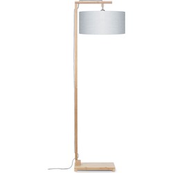 Vloerlamp Himalaya - Bamboe/Lichtgrijs - Ø47cm