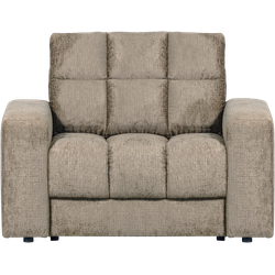 WOOOD Second Date Fauteuil - Structure Velvet - Wheatfield