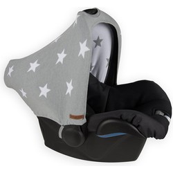 Baby's Only Autostoel zonnekap - Zonnescherm Maxi Cosi 0+ Star - Grijs/Wit