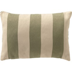 Dutch Decor CYRUS - Buitenkussen 40x60 cm - waterafstotend en uv-bestendig - Swamp - groen - Dutch Decor
