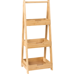 Beliani ALERCE - Badkamer plank-Lichte houtkleur-Bamboehout