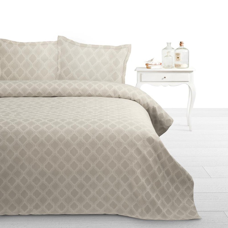 Bedsprei Fancy Embroidery Adele Taupe - 