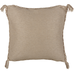 ERIGERON - Sierkussen - Beige - 45 x 45 cm - Jute