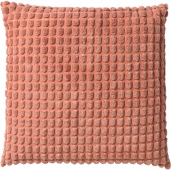 Dutch Decor ROME - Sierkussen 45x45 cm - 100% polyester - effen kleur - Muted Clay - roze - Dutch Decor