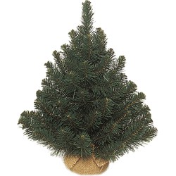 Triumph Tree Alpine Kunstkerstboom in Jute - H60 x Ø51 cm - Groen