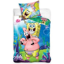 Dekbedovertrekset - Spongebob - 140x200 + 60x70cm
