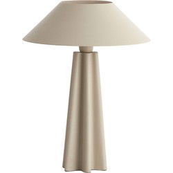 Light & Living - tafellamp - Cukai - beige - metaal - schemerlamp - E27 - 1890813