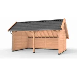 Westwood kapschuur douglas deluxe, 600 x 400 cm, combinatie 4