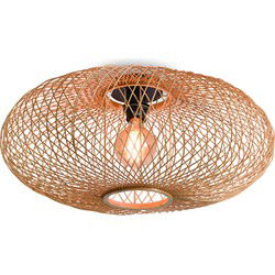 Plafonniere Cango - Bamboe - Ø60cm