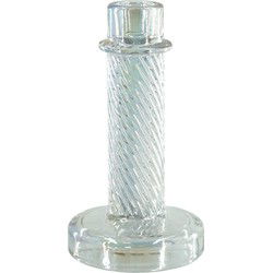 Candle holder - Glass - Rainbow Color - 8x15cm