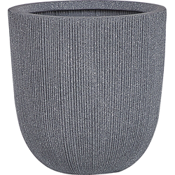 CHIOS - Plantenbak - Grijs - 37 cm - Polyresin