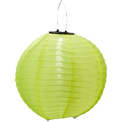 Lampionnen op zonne energie groen 30 cm - Lampionnen