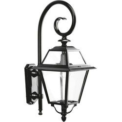 240v muurlamp amstenrade hg zwart