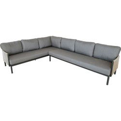 Sidney hoekset midnight grey