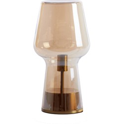 Light and Living tafellamp  - brons - glas - 1881283