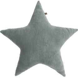 Baby's Only Sierkussen babykamer ster teddy Sense - Zeegroen - 45x40 cm - Inclusief kussenvulling