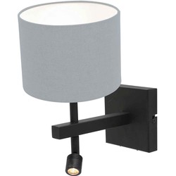 Steinhauer wandlamp Stang - zwart -  - 3939ZW