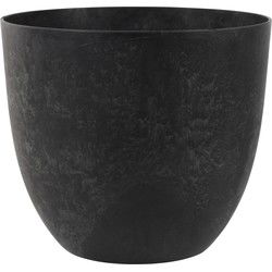 Ter Steege Plantenpot - zwart - kunststof - 45 x 38 cm - Plantenpotten
