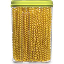 Plasticforte Voedselcontainer strooibus - groen - 1500 ml - kunststof - voorraadpot - Voorraadpot