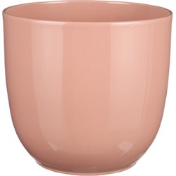 Tusca pot rond l.roze - h23xd25cm - Mica Decorations