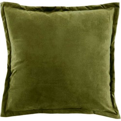 Unique Living - Kussen Basics 45x45cm Olive Green