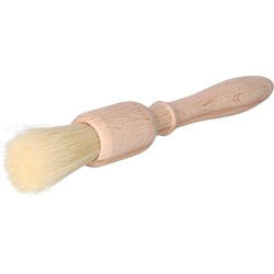 Buemag Bakkwast/barbecue invetkwast - hout - 10 cm - marinade kwast - Bakkwasten