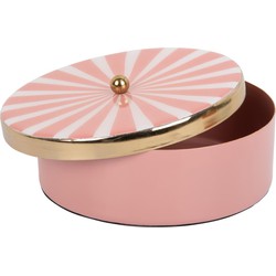 Woonaccessoire Candy Swirl Round - Roze - Ø16cm