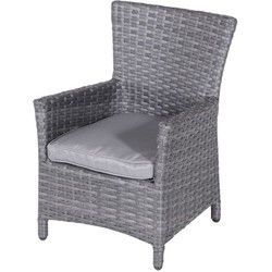 Nikki kinder dining fauteuil - earl grey - reflex black