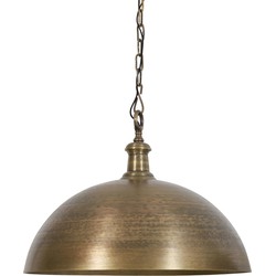 Light&living Hanglamp Ø70x62 cm DEMI ruw oud brons