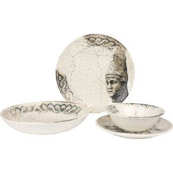 Rinart Serviesset - Remnant - 24 delig - 6 Personen - Porselein