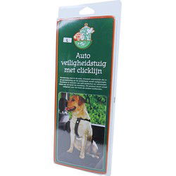 Nylon veiligheidstuig 25 mm/H60-B80 cm zwart
