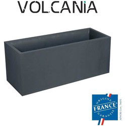 Eda Bac Jardinière Volcania 100 x 40 x 40 cm - 97,6 L - Antraciet Grijs